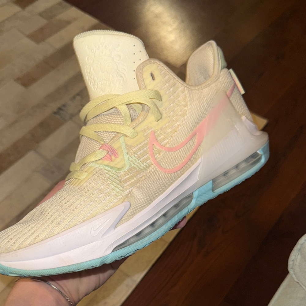 Nike Lebron basketball shoes.